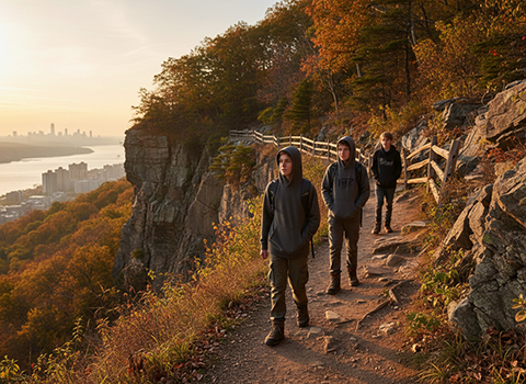 Palisades Interstate Park Cliff Trail